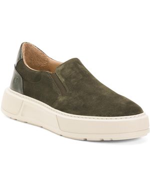 TJ Maxx Suede Kim Sneakers For Leather/Suede - Green