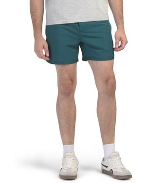 TJ Maxx Lunge Stretch Shorts For Spandex/Polyester - Blue