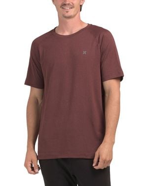 TJ Maxx Breathe Raglan Sleeve T-Shirt For Polyester - Purple