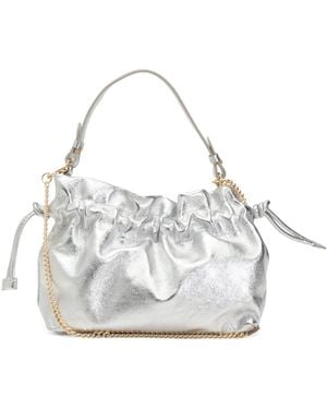 TJ Maxx Leather Crossbody Pouch, Leather - White