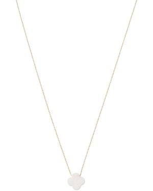 TJ Maxx 14Kt Opal Clover Necklace - White