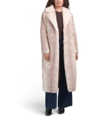TJ Maxx Plains Coat, Polyester/Acrylic - Natural