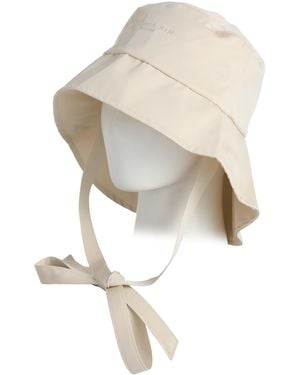 TJ Maxx Ally Packable Asymmetrical Bucket Hat For Polyester - White