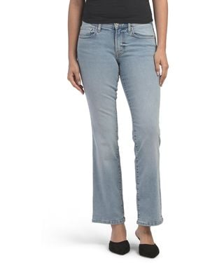 TJ Maxx Mid Rise Sweet Bootcut Jeans For Cotton/Polyester - Blue