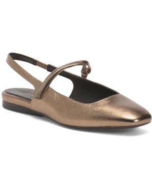 TJ Maxx Leather Connie Casual Flats For - Brown