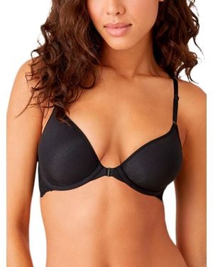TJ Maxx Inspired Eyelet Contour Bra For Spandex/Cotton - Black