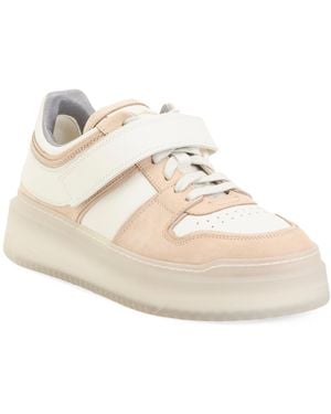 TJ Maxx Leather Logo Sneakers For - White