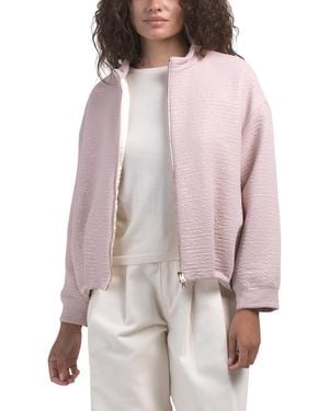 TJ Maxx Sequin Embellished Jacket, Polyester/Viscose - Pink
