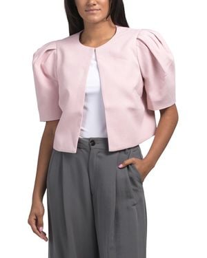 TJ Maxx Jovie Evening Jacket For Spandex/Polyester/Rayon - Pink