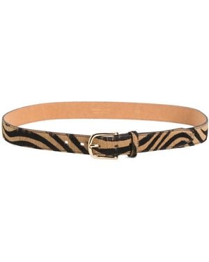 TJ Maxx Leather Zebra Belt, Leather - Multicolor