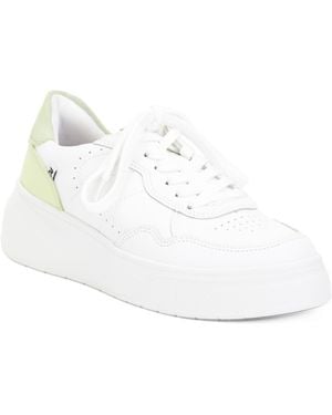 TJ Maxx Leather Carla 00 Sneakers For - White