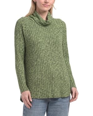 TJ Maxx Amelia Turtleneck Tunic For Spandex/Polyester/Rayon - Green