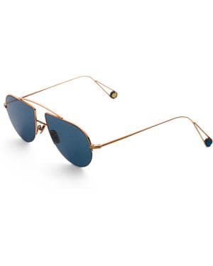 TJ Maxx 55Mm Aligre Aviator Sunglasses For - Blue
