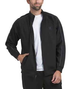 TJ Maxx Exist Track Jacket For Spandex/Polyester - Black