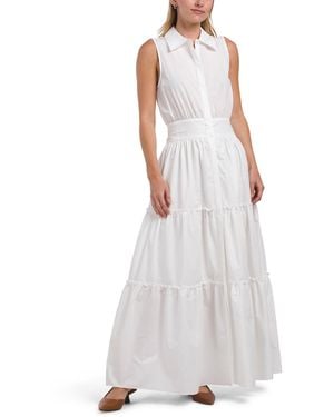 TJ Maxx Maple Dress For Cotton - White