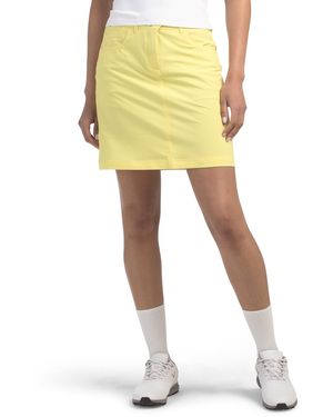 TJ Maxx Uv Protection Stretch Marika Skort, Polyester - Yellow