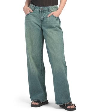 TJ Maxx Low Rise Baggy Jeans For Cotton - Green