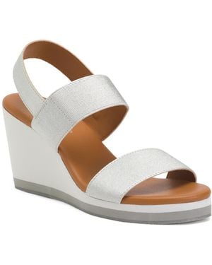 TJ Maxx Nelson Wedge Sandals For - Metallic