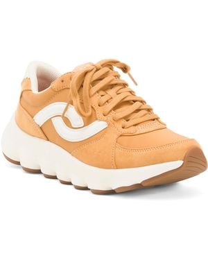 TJ Maxx Wide Podflow Retro Walking Sneakers For - White