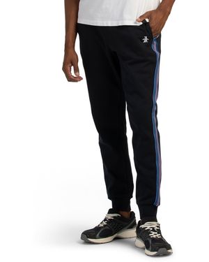 TJ Maxx Fleece Side Taped Sweatpants For Cotton/Polyester - Black