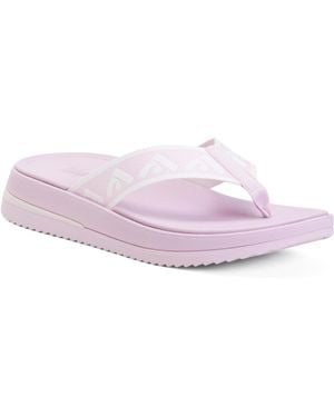 TJ Maxx Surff Webbing Thong Toe Sandals For - Pink