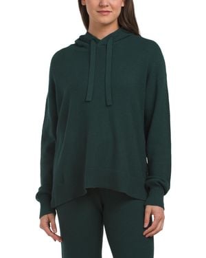 TJ Maxx Sweater Weather Hoodie, Nylon/Polyester/Rayon - Green