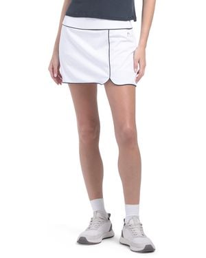 TJ Maxx Breakpoint Piping Skort, Spandex/Polyester - White