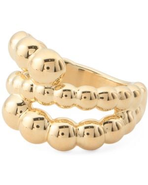 TJ Maxx 14Kt Beaded Wrap Ring For - Natural