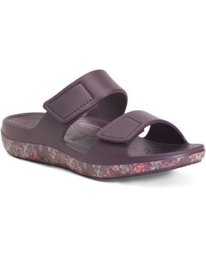 TJ Maxx Orbyt Molded Arch Support Comfort Sandals For - Purple