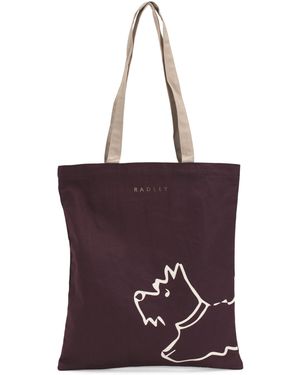 TJ Maxx Icon Medium Open Top Tote For Leather - Purple