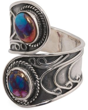 TJ Maxx Sterling Plated Ring - Gray