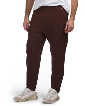 TJ Maxx Aero Woven Sweatpants For Nylon/Polyester - Brown