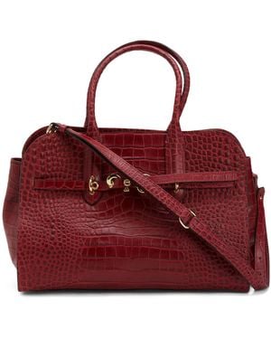 TJ Maxx Leather Croco Belt Annalou Satchel For - Red