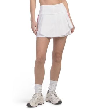 TJ Maxx Winning Streak Flip Skirt For Polyester - White