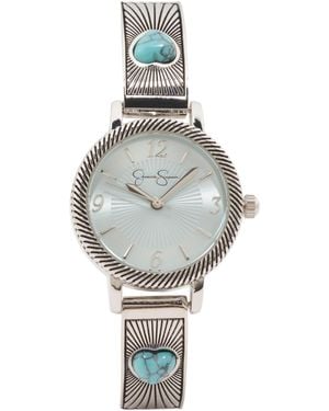 TJ Maxx Round Bracelet Watch - Metallic