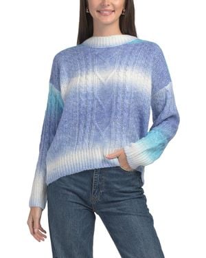 TJ Maxx Pullover Sweater, Nylon/Polyester/Acrylic - Blue