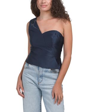 TJ Maxx Mackenna Top For Polyester - Blue
