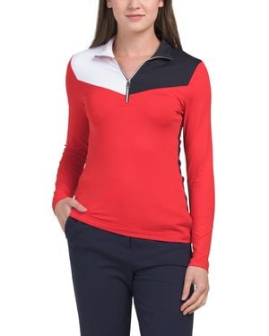 TJ Maxx Margot Long Sleeve Top For - Red