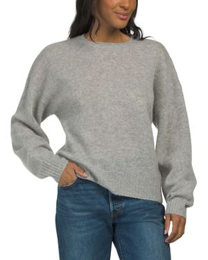 TJ Maxx Cashmere Cloud Crew Neck Sweater - Gray