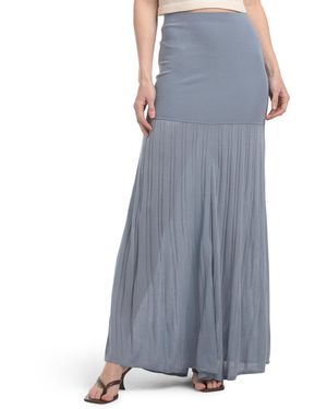TJ Maxx Nancy Skirt For Viscose - Gray