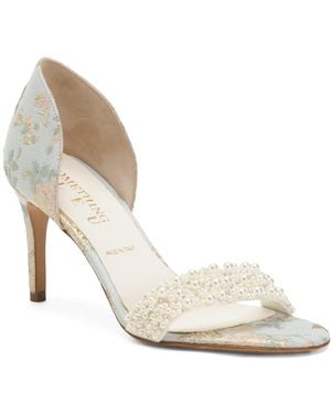 TJ Maxx Cappy Heels For Leather - White