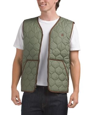 TJ Maxx Liner Vest For Polyester - Green
