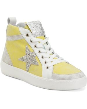 TJ Maxx Brittany Sneakers For Leather - Metallic