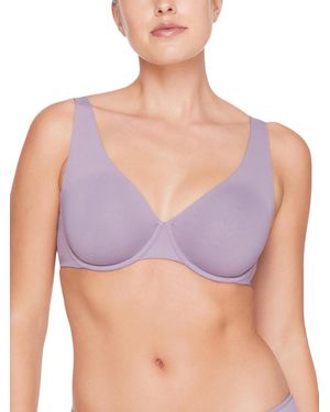 TJ Maxx Full Figure Classic Second Skin Unlined Bra For Nylon/Spandex - Gray