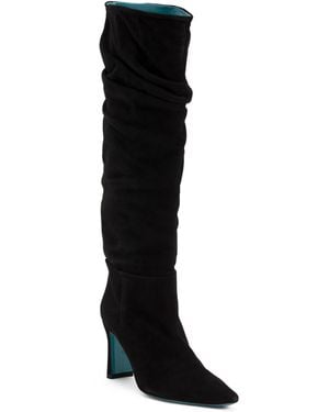 TJ Maxx Suede Forte High Heeled Boots For Leather/Suede - Black