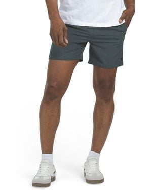Tj Maxx Kore Stretch Woven Shorts For Spandex/Polyester - Blue