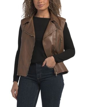 TJ Maxx Leather Jacket For Leather - Black