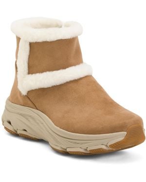 TJ Maxx Devotuion Max Boots For Suede - Natural