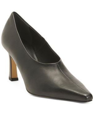 TJ Maxx Leather Athena Heels For - Black
