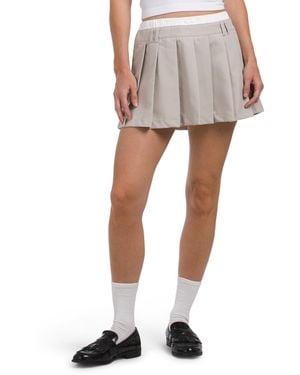 TJ Maxx Fennel Skort For Spandex/Cotton/Polyester - White